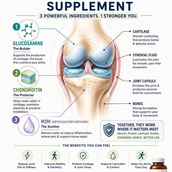 Glucosamine chondroitin MSM supplement guide