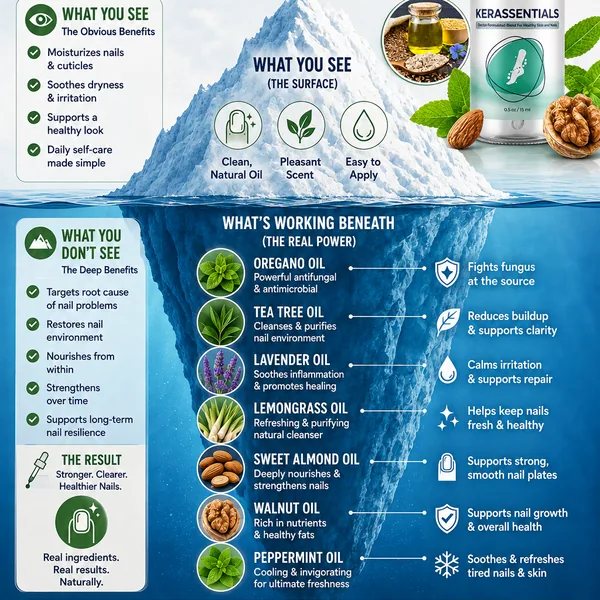 Kerassentials oil ingredients guide