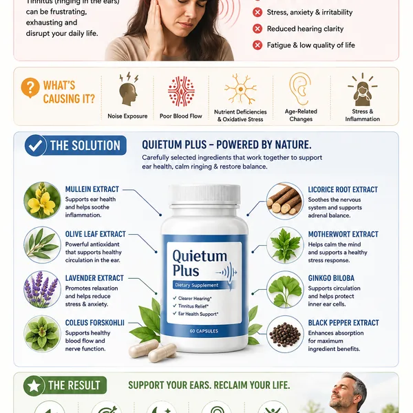 Quietum Plus ingredients breakdown