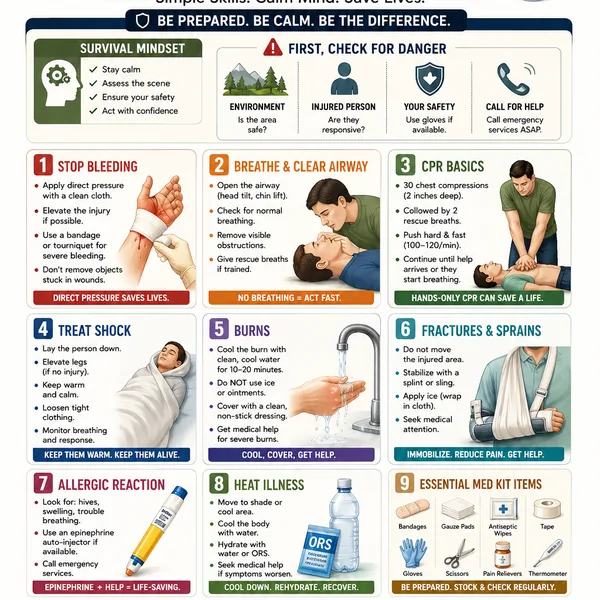 Survival medical essential knowledge